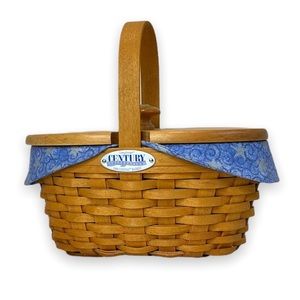 Longaberger 2000 Century Basket Combo and Matching Garter